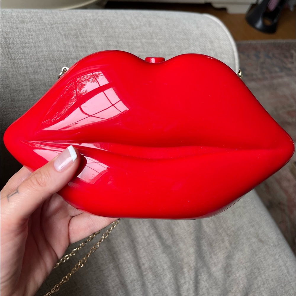 Red Lips bag BRAND NEW!